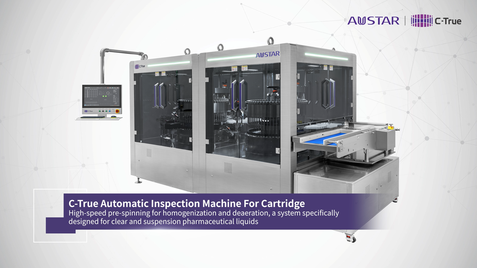 C-True Automatic Inspection Machine For Cartridge