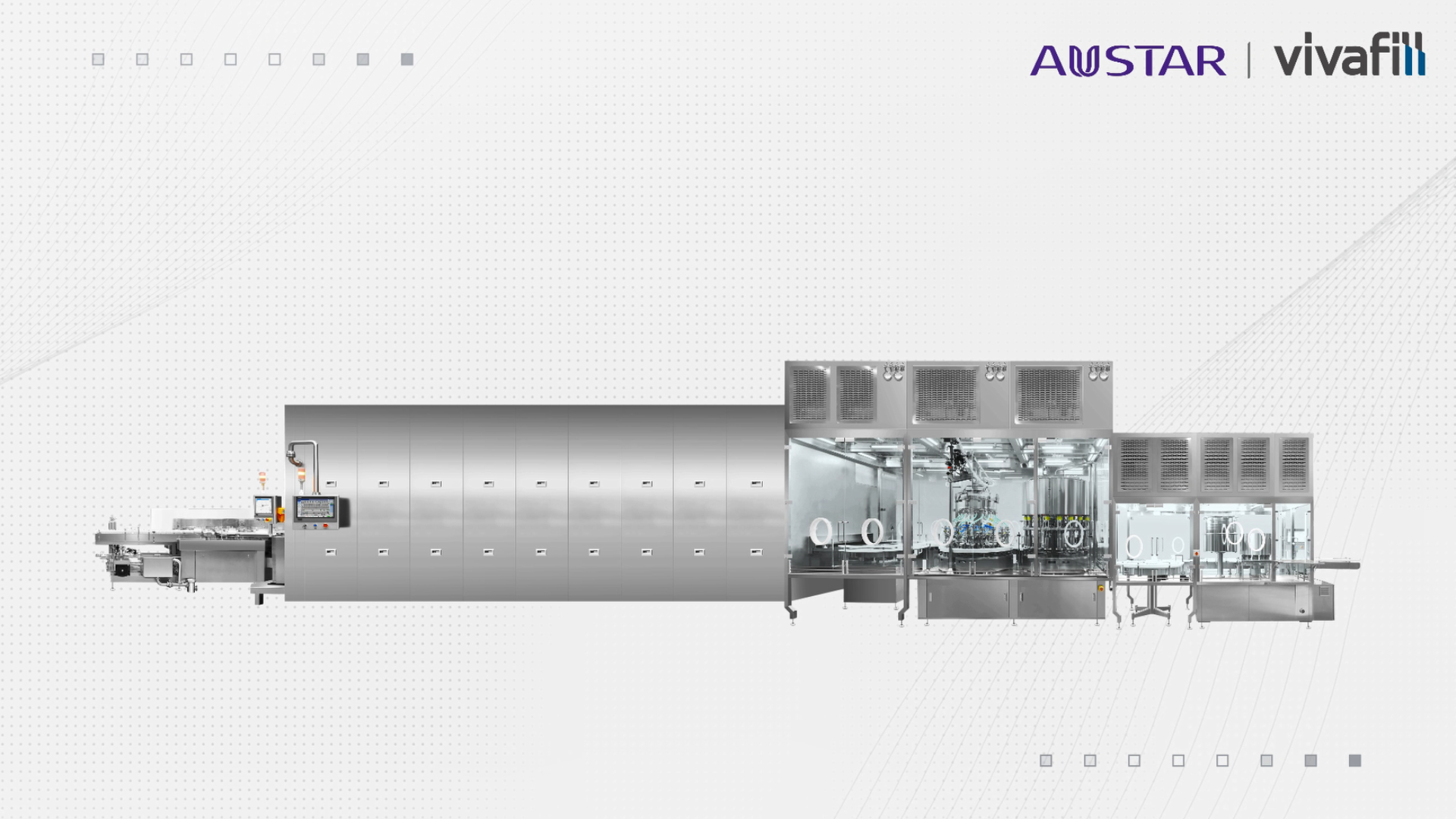 Large Volume Parenteral Filling Line